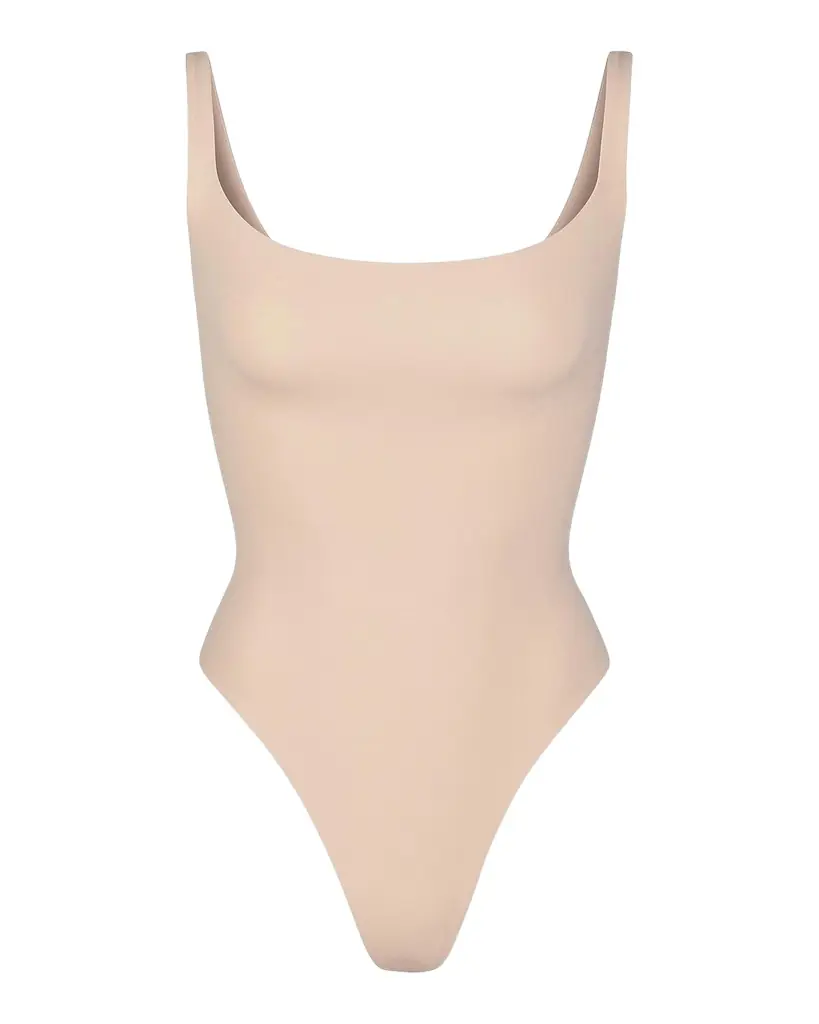 SKIMS Fits Everybody Square-Neck Bodysuit | Image 1 SKIMS Fits Everybody Square-Neck Bodysuit | Image 1