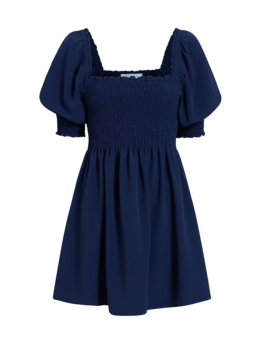 Hill House Home Women's The Athena Nap Dress - Navy | Image 1 Hill House Home Women's The Athena Nap Dress - Navy | Image 1