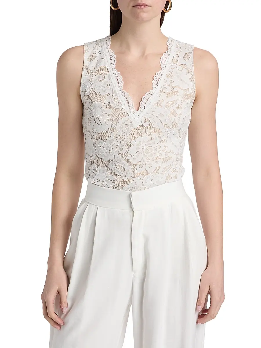 Generation Love Women's Leila Floral Stretch-Lace Tank | Thumbnail 3 Generation Love Women's Leila Floral Stretch-Lace Tank | Thumbnail 3