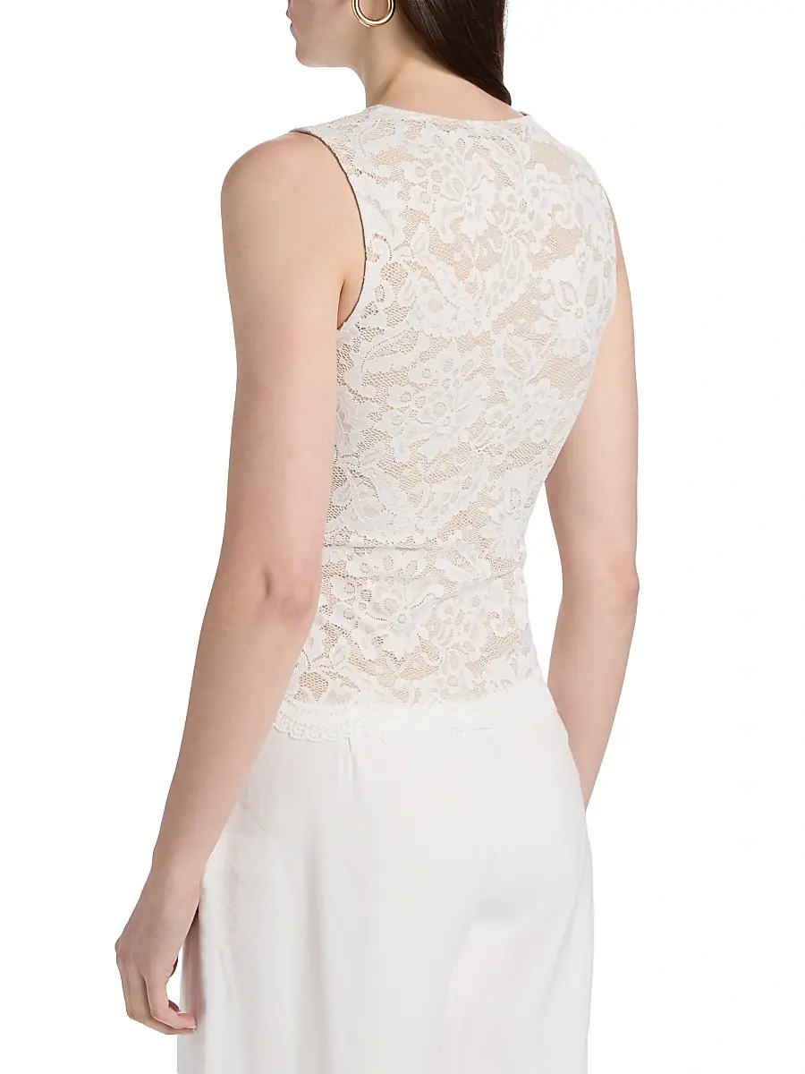 Generation Love Women's Leila Floral Stretch-Lace Tank | Thumbnail 5 Generation Love Women's Leila Floral Stretch-Lace Tank | Thumbnail 5