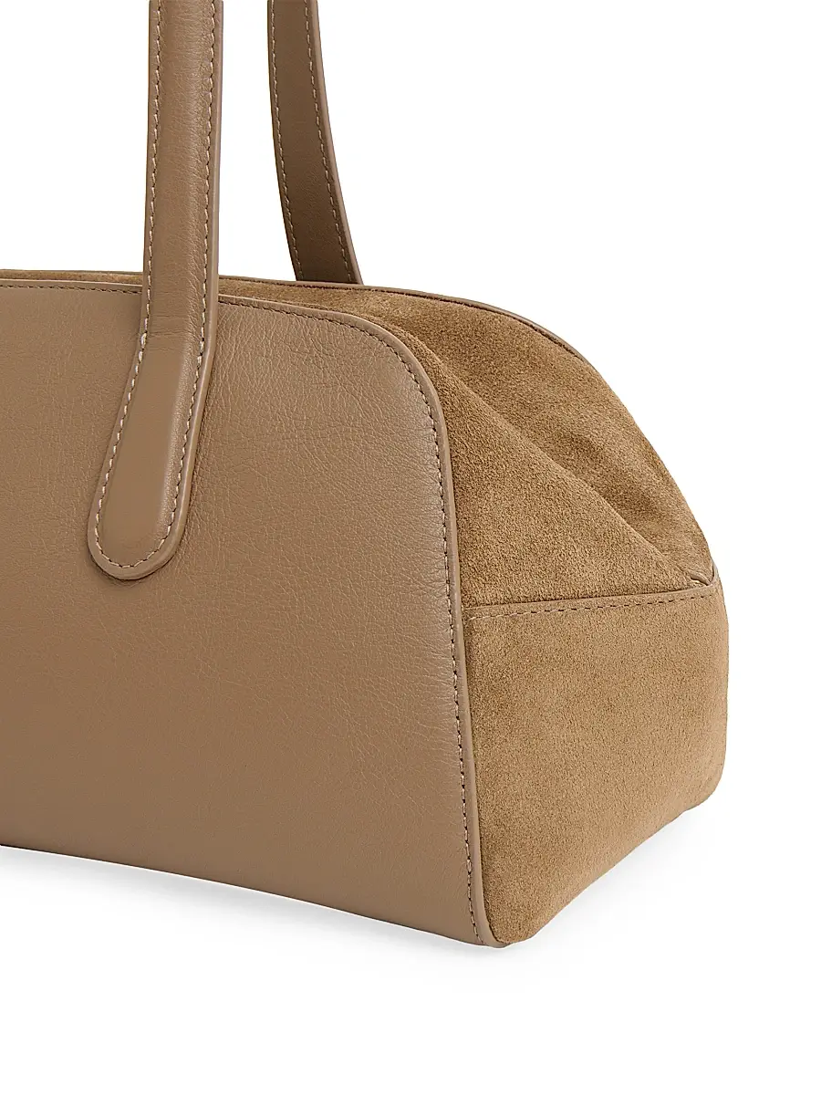 MANSUR GAVRIEL Women's Helios Leather Shoulder Bag | Thumbnail 4