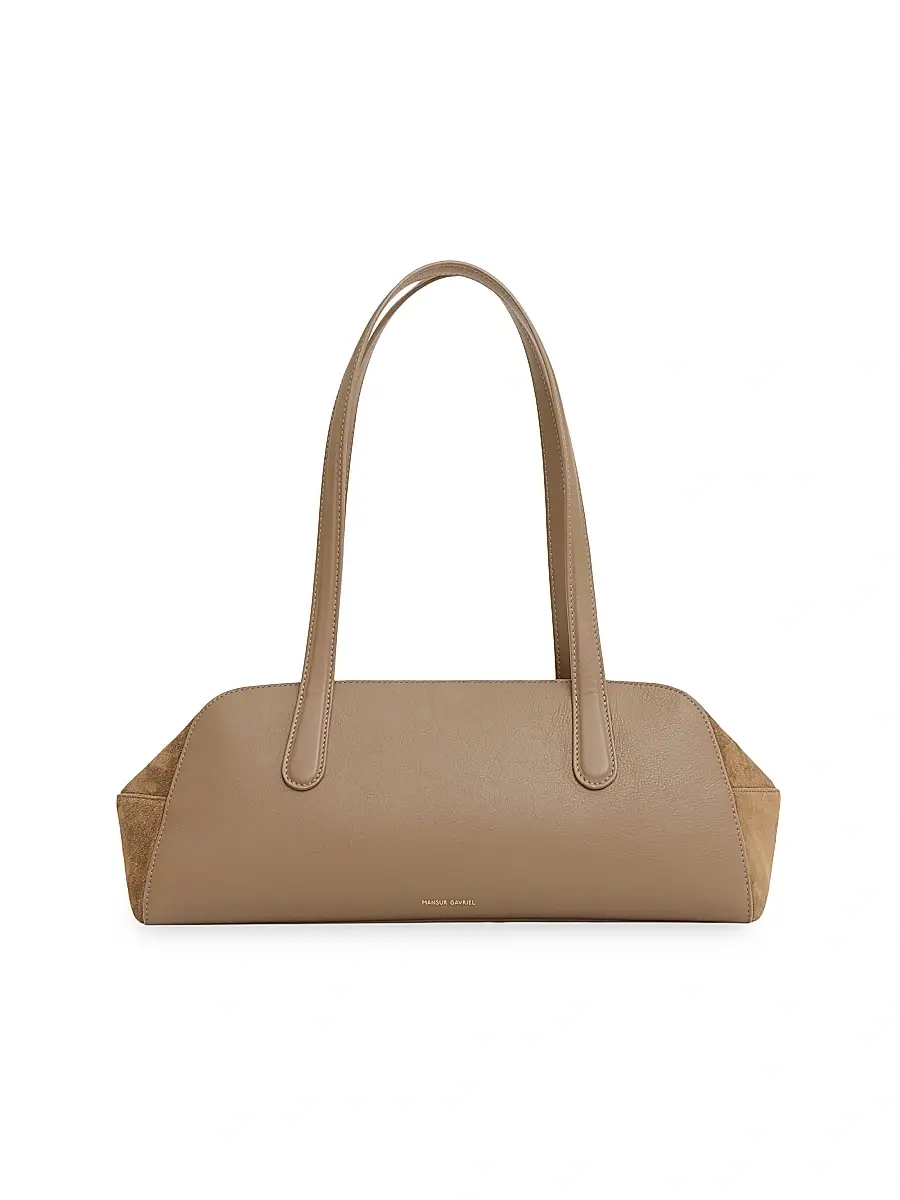 Mansur Gavriel Women's Helios Leather Shoulder Bag - Anise | Image 1 Mansur Gavriel Women's Helios Leather Shoulder Bag - Anise | Image 1