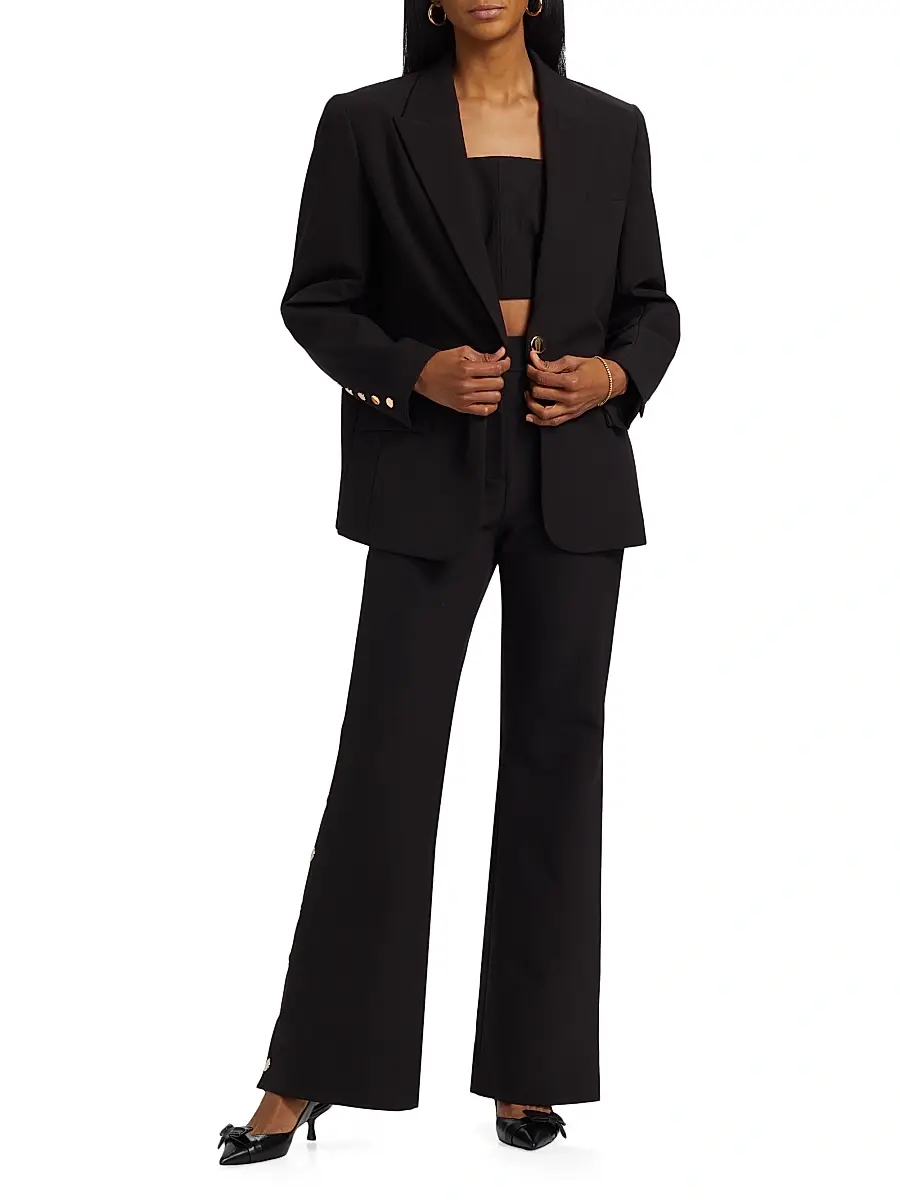 Toccin Women's Willa Boyfriend Blazer | Thumbnail 2 Toccin Women's Willa Boyfriend Blazer | Thumbnail 2