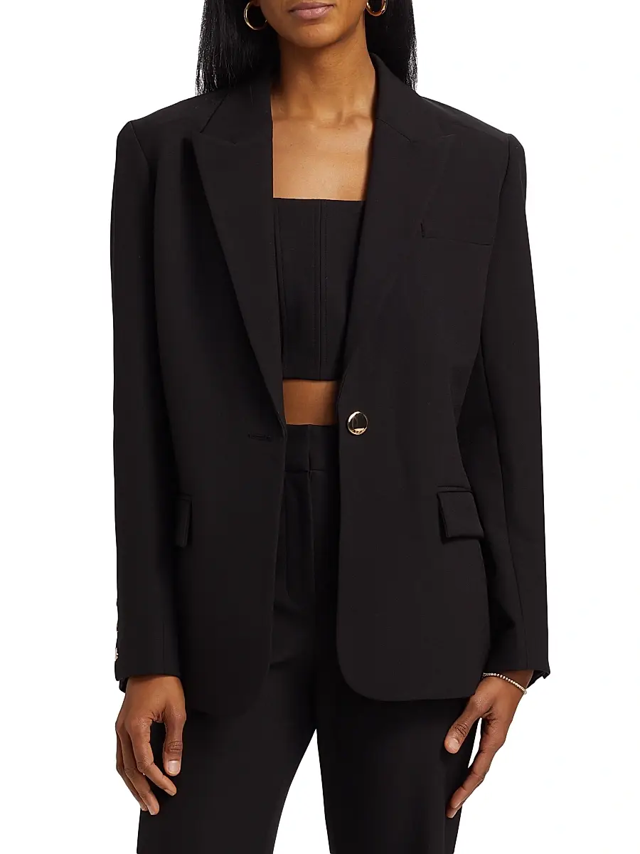 Toccin Women's Willa Boyfriend Blazer | Thumbnail 3 Toccin Women's Willa Boyfriend Blazer | Thumbnail 3