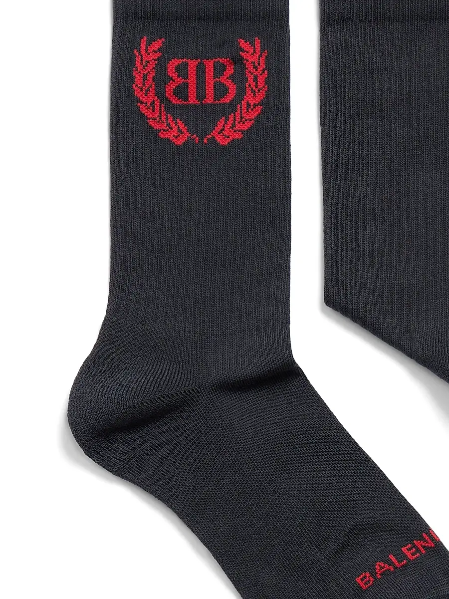 Balenciaga Women's Laurel Classic Socks | Thumbnail 2
