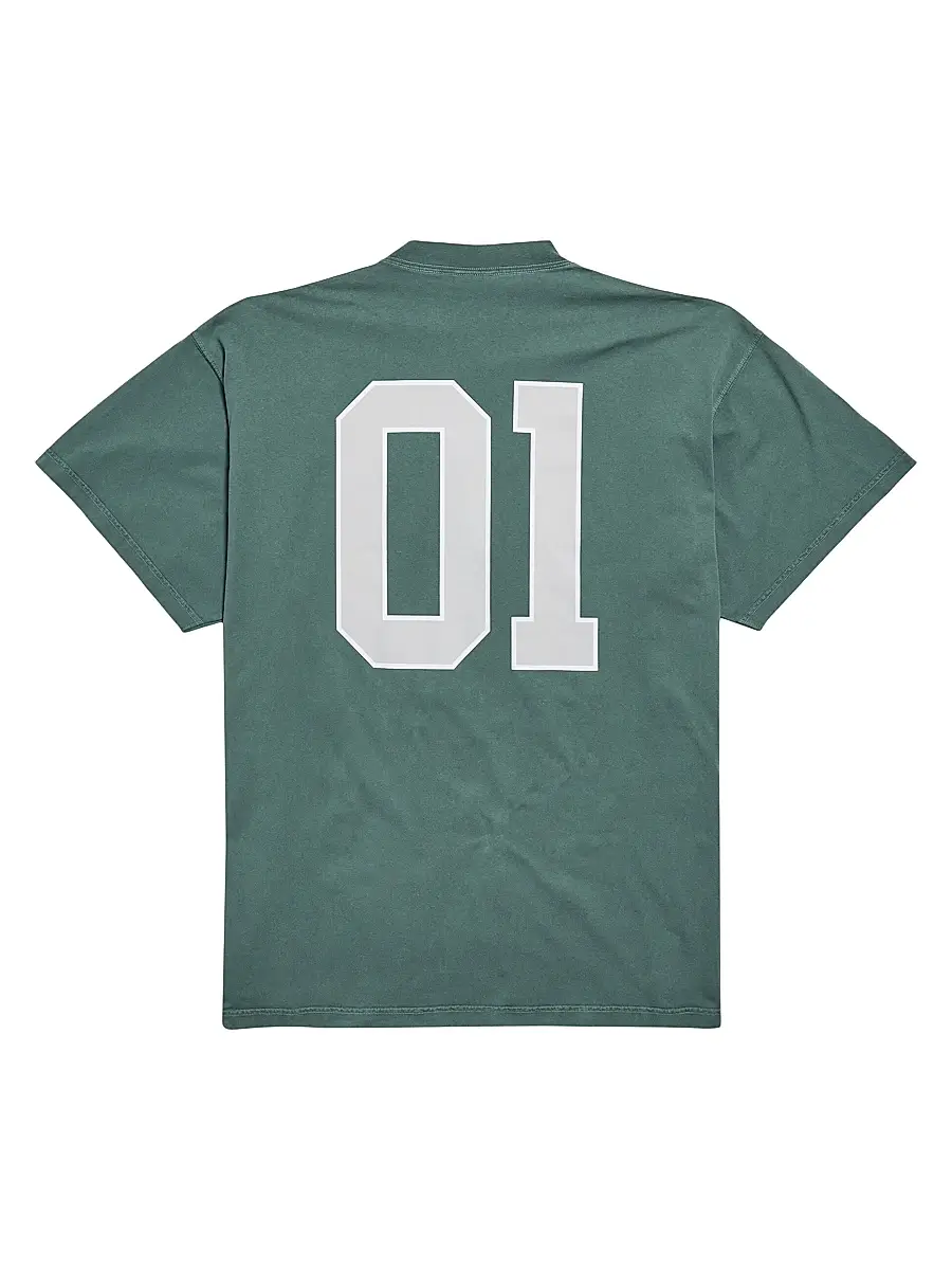 Balenciaga Men's Basketball Oversized T-Shirt | Thumbnail 2 Balenciaga Men's Basketball Oversized T-Shirt | Thumbnail 2