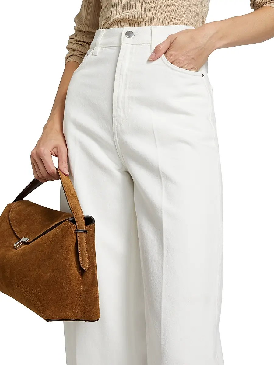 TOTEME Women's High-Rise Wide-Leg Jeans | Thumbnail 6 TOTEME Women's High-Rise Wide-Leg Jeans | Thumbnail 6
