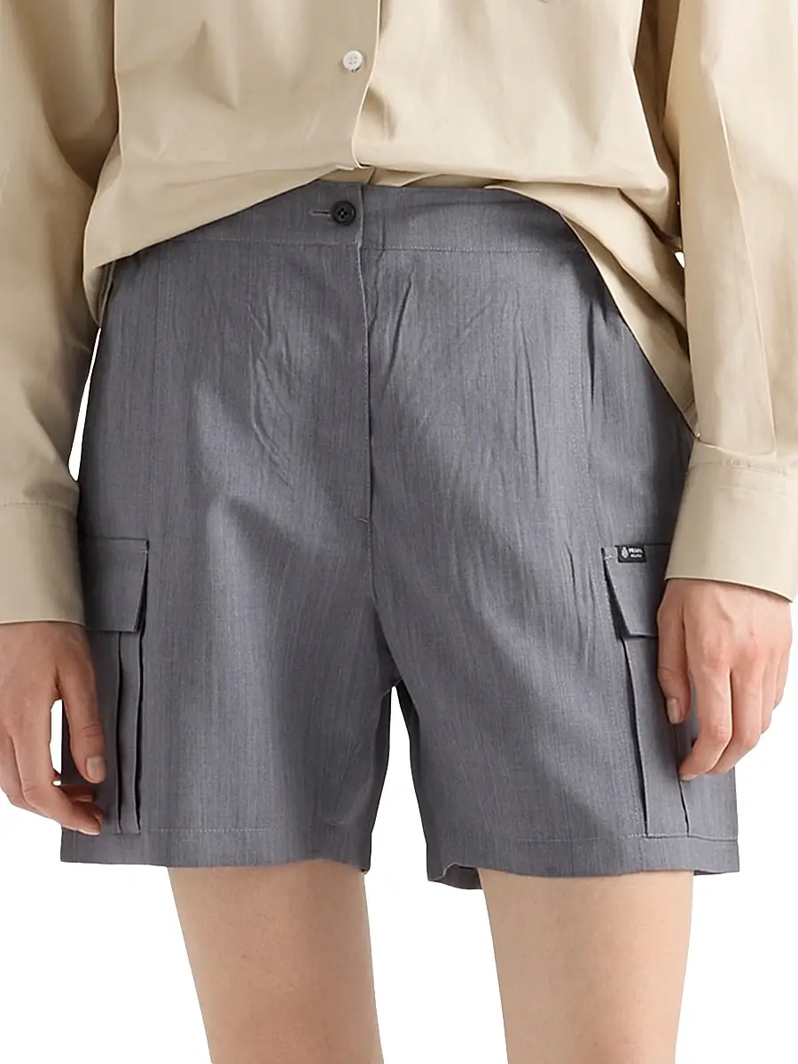 Prada Women's Light Mohair Shorts | Thumbnail 2 Prada Women's Light Mohair Shorts | Thumbnail 2