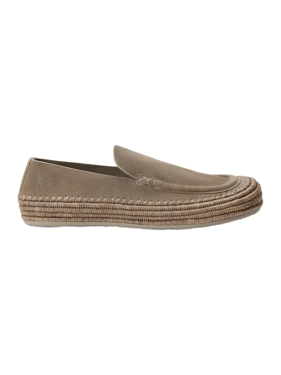 Loewe Men's x Paula's Ibiza Rio Suede Loafers