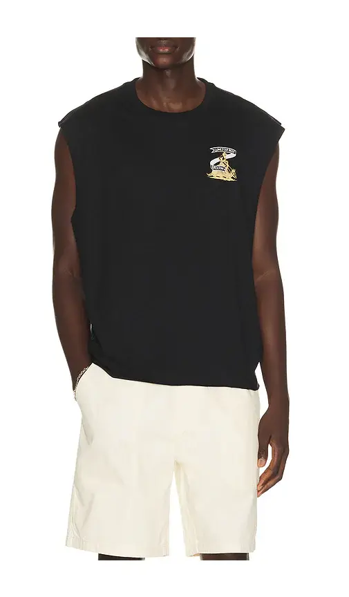 Brixton x Lone Star Armadillo Muscule Tee | Image 1 Brixton x Lone Star Armadillo Muscule Tee | Image 1