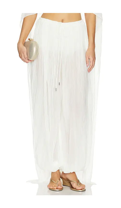 Simkhai Afton Crinkle Jersey Balloon Pant | Image 1 Simkhai Afton Crinkle Jersey Balloon Pant | Image 1