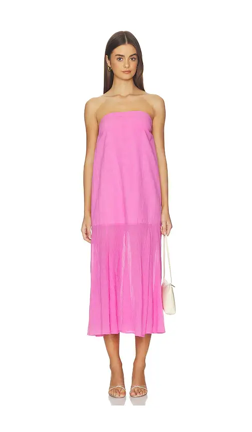 Free People x free-est Sabeen Tube Midi Dress | Image 1 Free People x free-est Sabeen Tube Midi Dress | Image 1