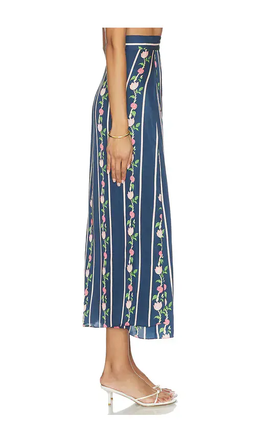 VERANDAH Toran Silk Luxe Skirt | Thumbnail 2 VERANDAH Toran Silk Luxe Skirt | Thumbnail 2