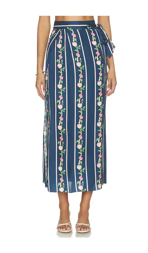 VERANDAH Toran Silk Luxe Skirt