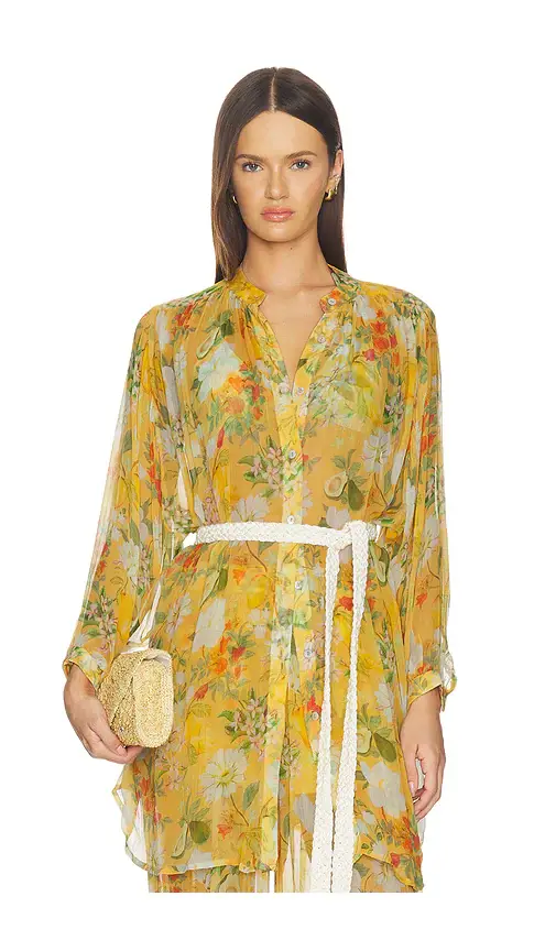 VERANDAH Boho Mini Shirt Dress | Image 1 VERANDAH Boho Mini Shirt Dress | Image 1