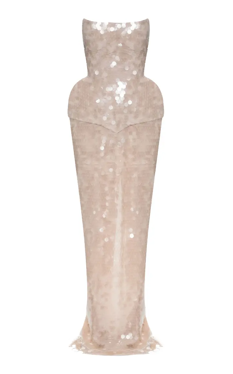 Muna Sequined Maxi Dress Muna Sequined Maxi Dress