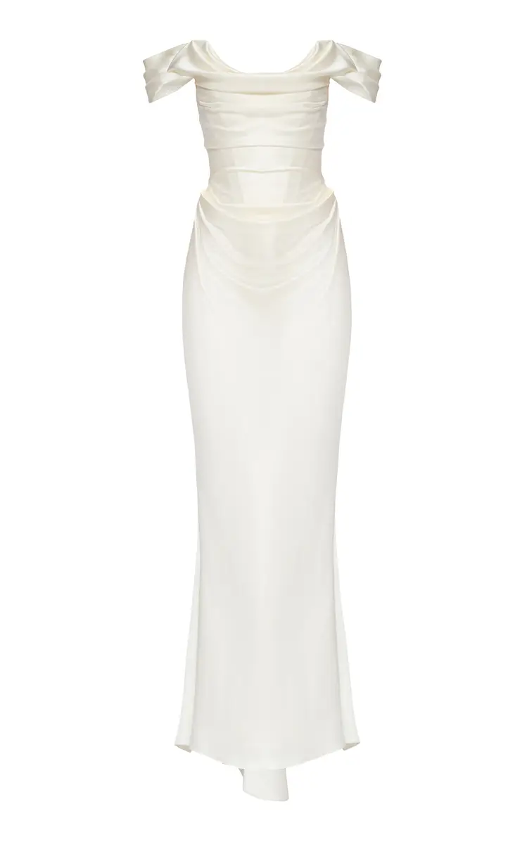 Élise Satin Maxi Dress Élise Satin Maxi Dress