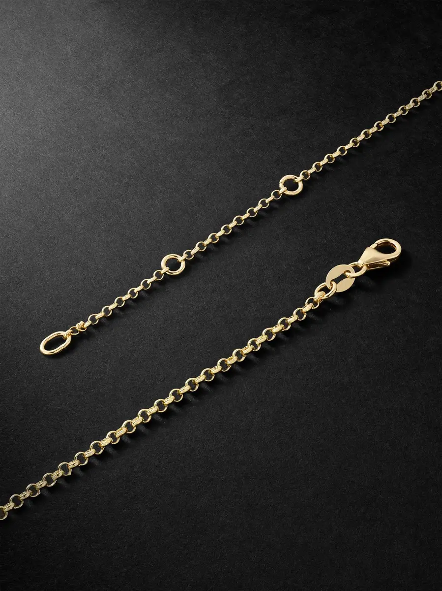 Foundrae La Loba Claw Small 18-Karat Gold Prasiolite Pendant Necklace - Men | Thumbnail 4 Foundrae La Loba Claw Small 18-Karat Gold Prasiolite Pendant Necklace - Men | Thumbnail 4