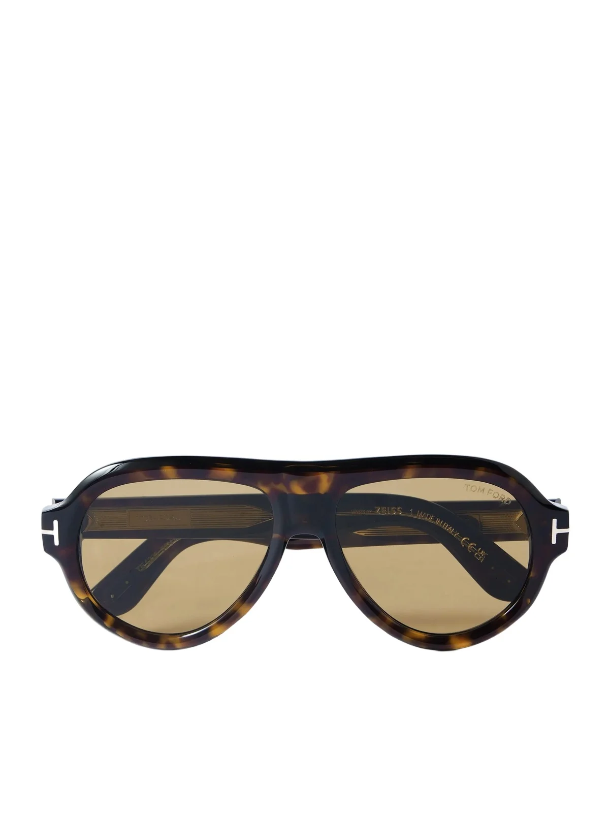 Tom Ford Icon Pilot Aviator-Style Tortoiseshell Acetate Sunglasses - Men