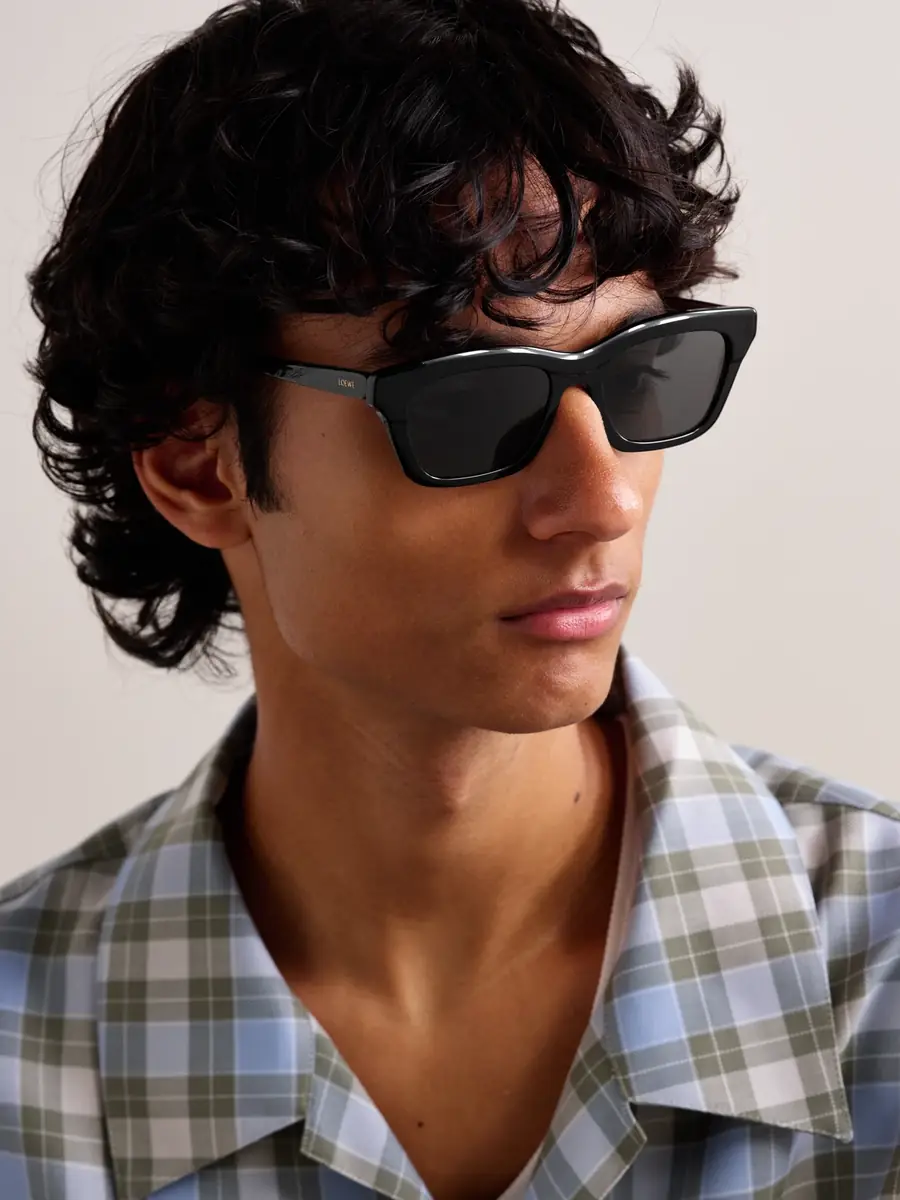 Loewe Slim D-Frame Acetate Sunglasses - Men | Thumbnail 2 Loewe Slim D-Frame Acetate Sunglasses - Men | Thumbnail 2
