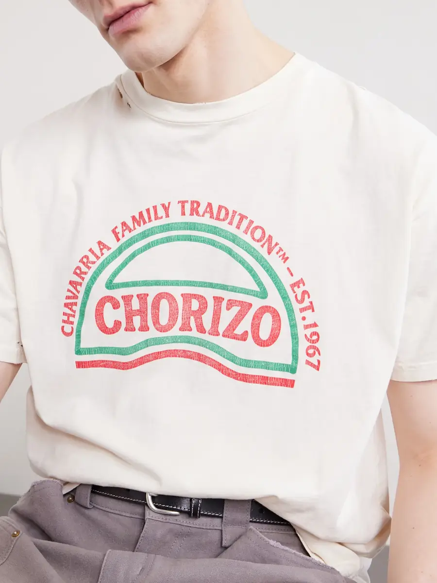 Willy Chavarria Chorizo Logo-Print Cotton-Jersey T-Shirt - Men | Thumbnail 5 Willy Chavarria Chorizo Logo-Print Cotton-Jersey T-Shirt - Men | Thumbnail 5
