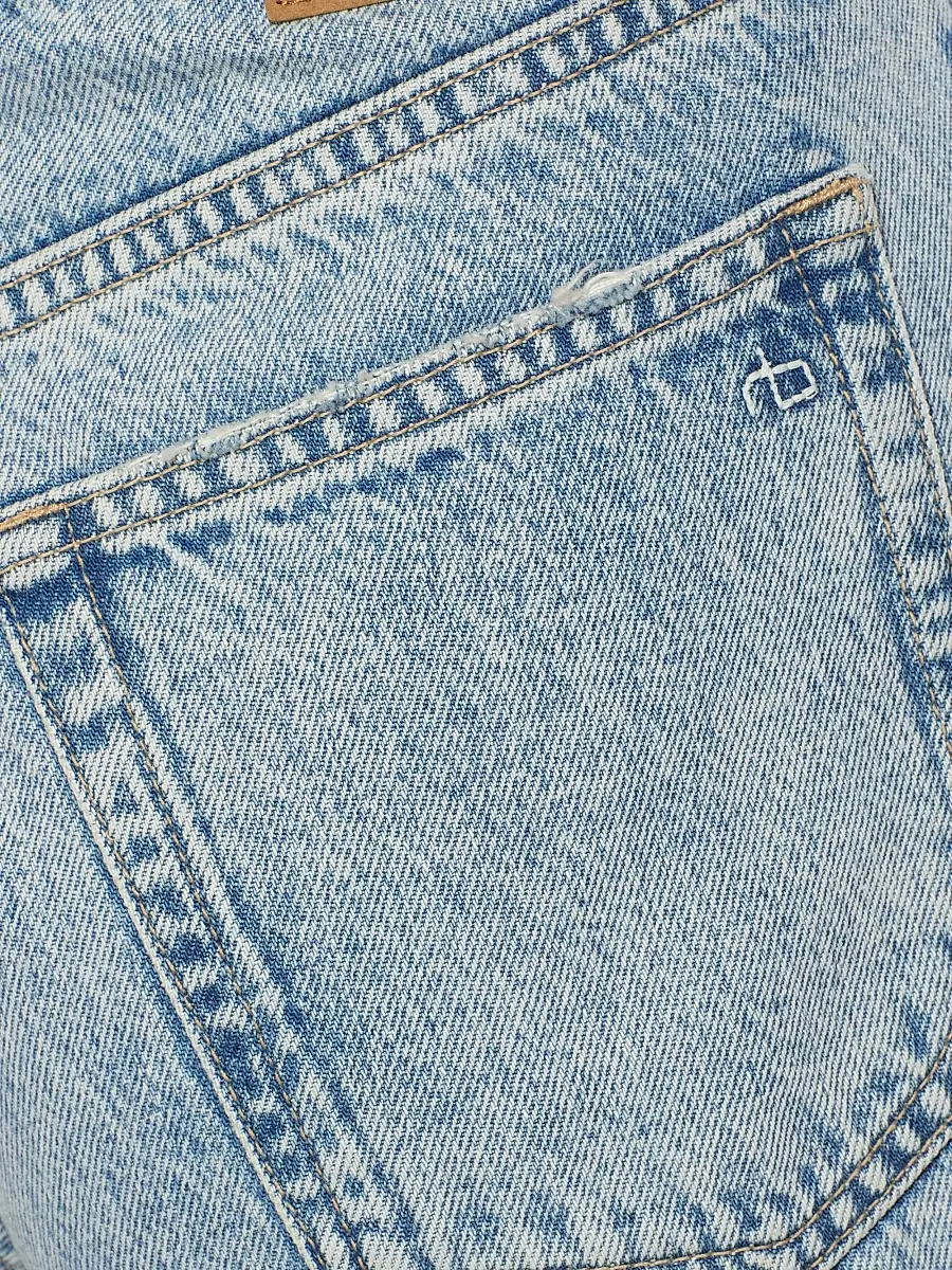 rag & bone Women's Shea High-Rise Relaxed Straight Jeans | Thumbnail 7