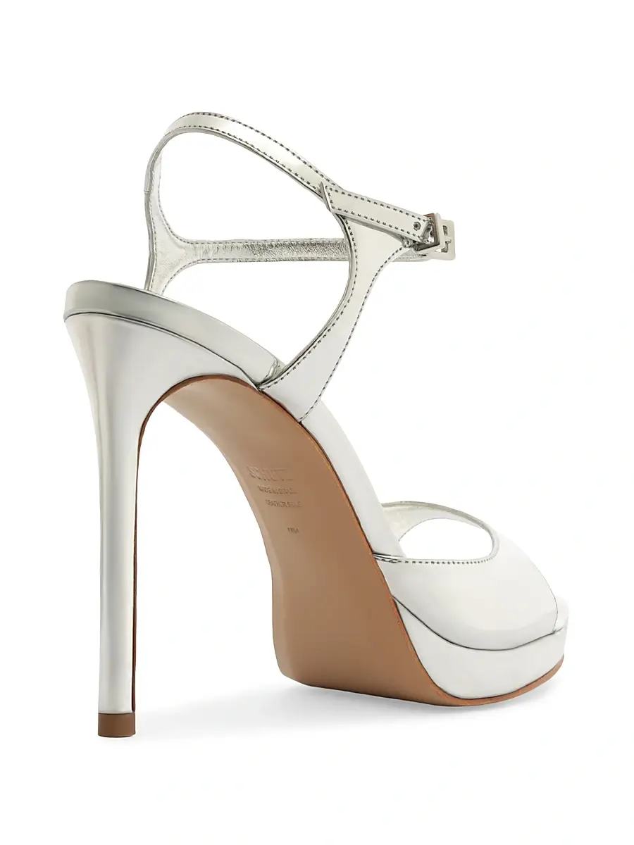 Schutz Women's Scarlett 115MM Leather Platform Sandals | Thumbnail 4 Schutz Women's Scarlett 115MM Leather Platform Sandals | Thumbnail 4