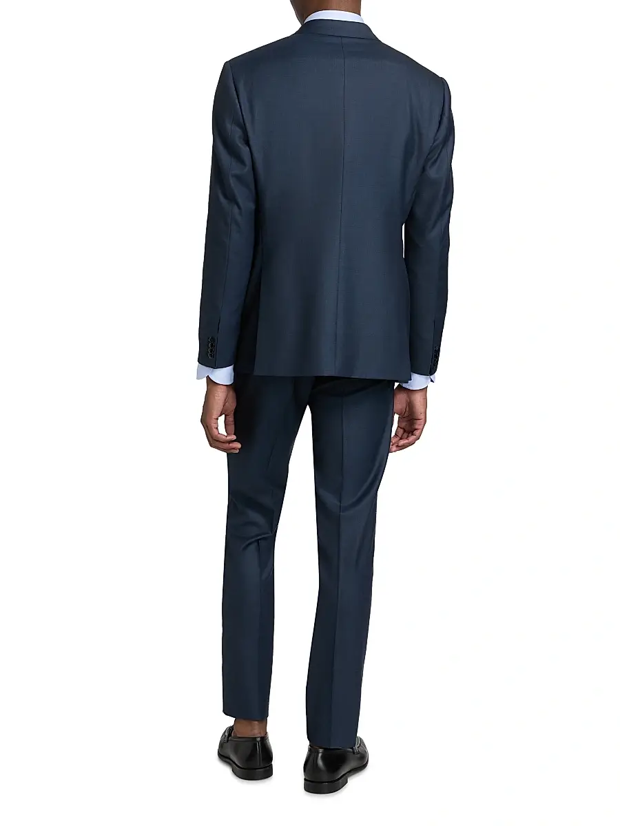Giorgio Armani Men's Wool Single-Breasted Suit | Thumbnail 5 Giorgio Armani Men's Wool Single-Breasted Suit | Thumbnail 5