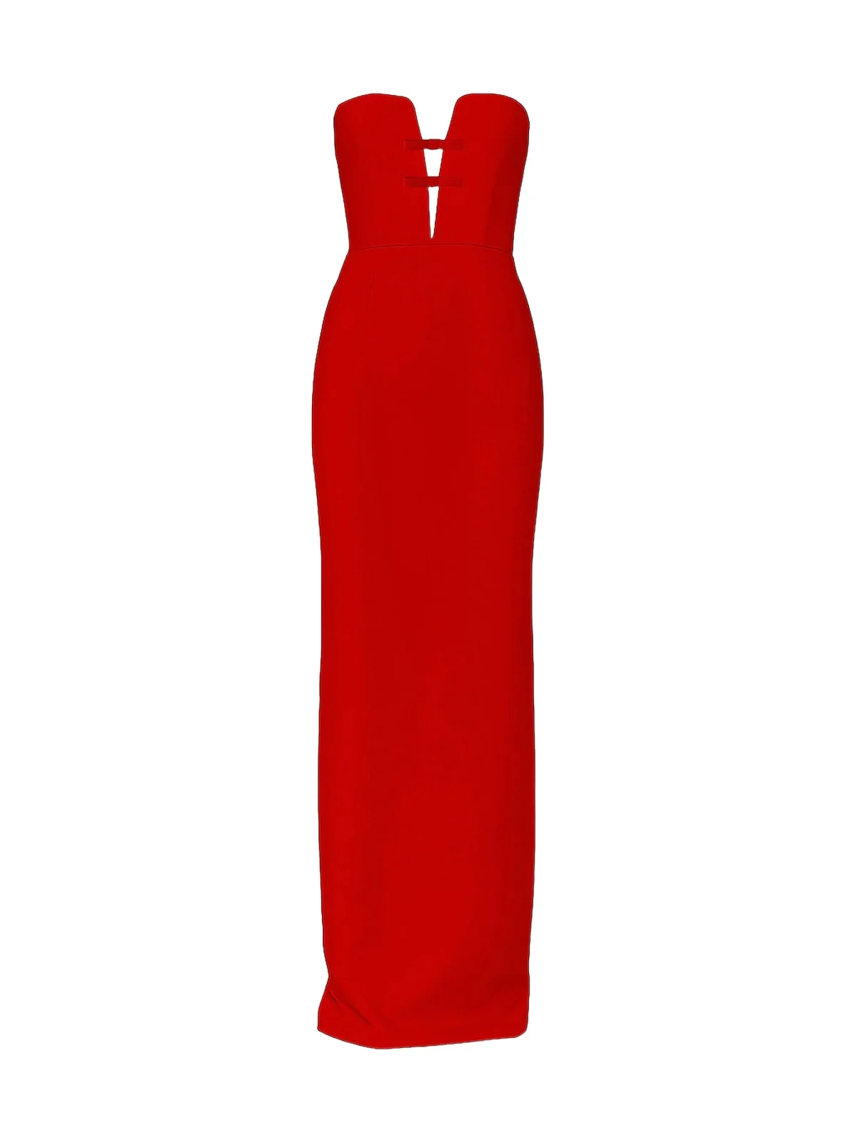 The New Arrivals Ilkyaz Ozel Women's Noa Pedro Bow-Detail Crepe Strapless Gown