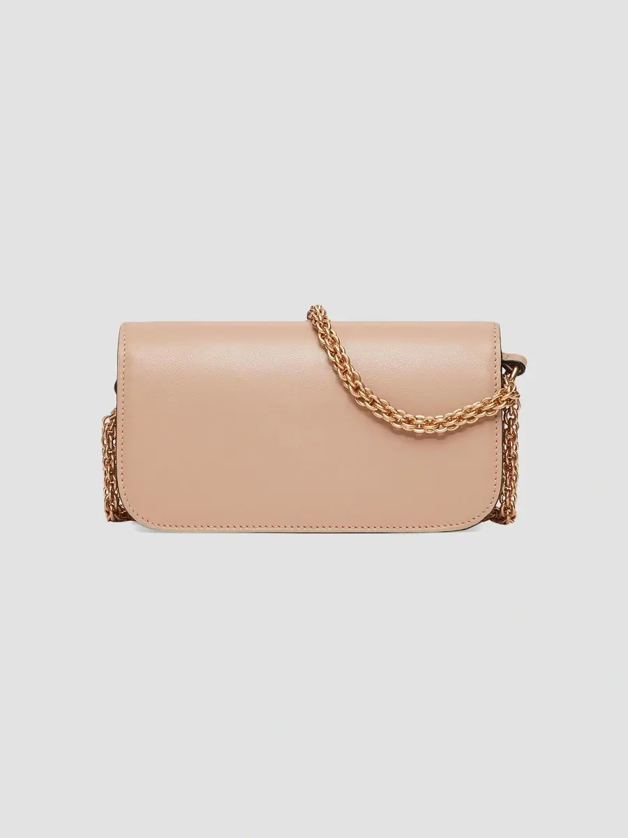 Valentino Women's Locò Small Shoulder Bag With Jewel Logo - Rose Cannelle | Thumbnail 3 Valentino Women's Locò Small Shoulder Bag With Jewel Logo - Rose Cannelle | Thumbnail 3