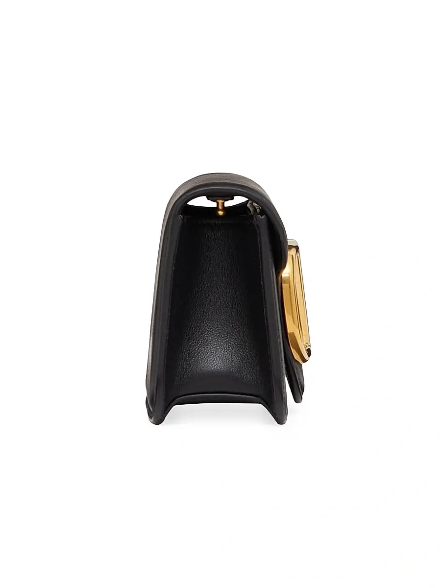 Valentino Women's Locò Small Shoulder Bag in Calfskin - Black | Thumbnail 4 Valentino Women's Locò Small Shoulder Bag in Calfskin - Black | Thumbnail 4
