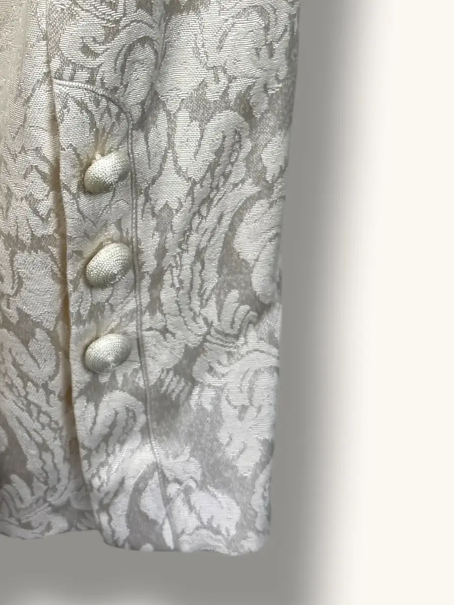 Jen Wonders Studio Ivory Jacquard Skirt Suit | Thumbnail 14 Jen Wonders Studio Ivory Jacquard Skirt Suit | Thumbnail 14