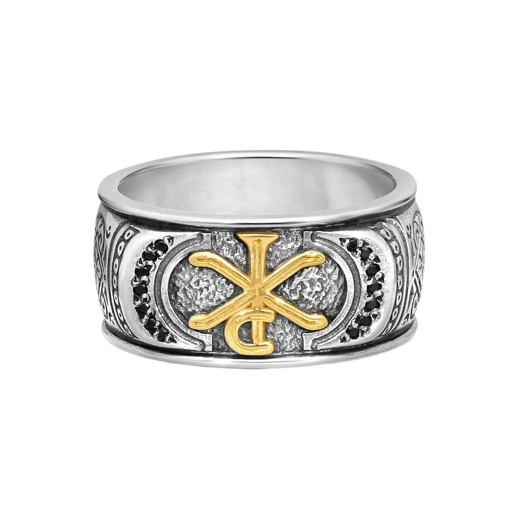Konstantino Konstantino Stavros Sterling Silver & 18K Yellow Gold Spinel Ring Sz. 10 by The Solist | Image 1 Konstantino Konstantino Stavros Sterling Silver & 18K Yellow Gold Spinel Ring Sz. 10 by The Solist | Image 1