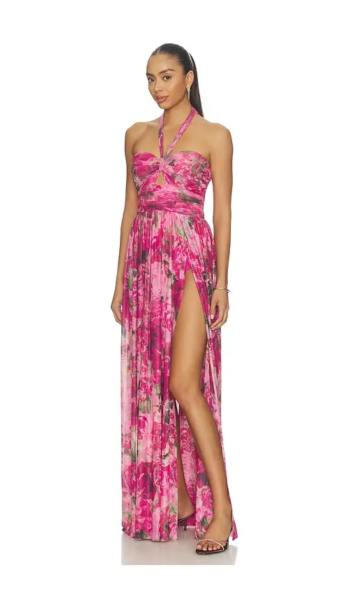 Nadine Merabi Floral Maxi Dress | Thumbnail 2 Nadine Merabi Floral Maxi Dress | Thumbnail 2