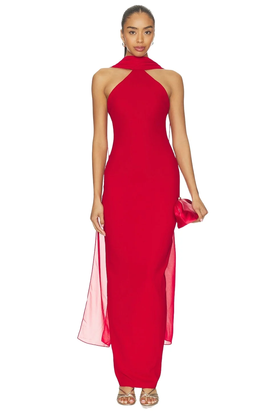 Martini High Neck Gown Martini High Neck Gown
