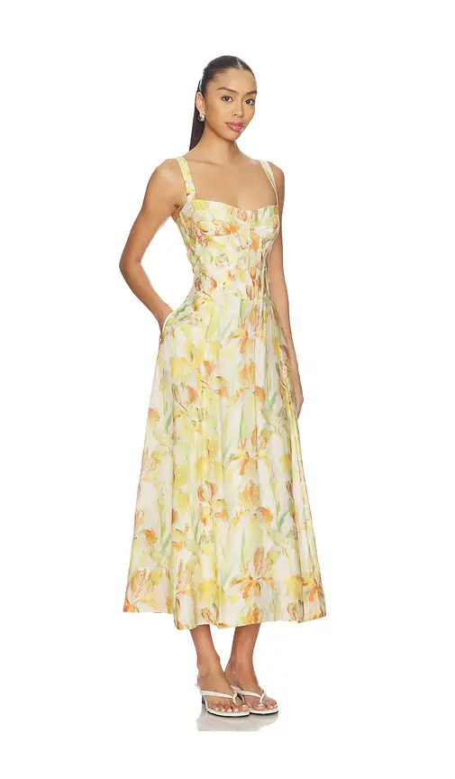Bardot Adaline Printed Midi Dress | Thumbnail 2