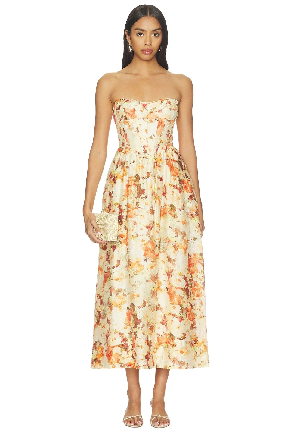 Lola Printed Midi Dress Lola Printed Midi Dress