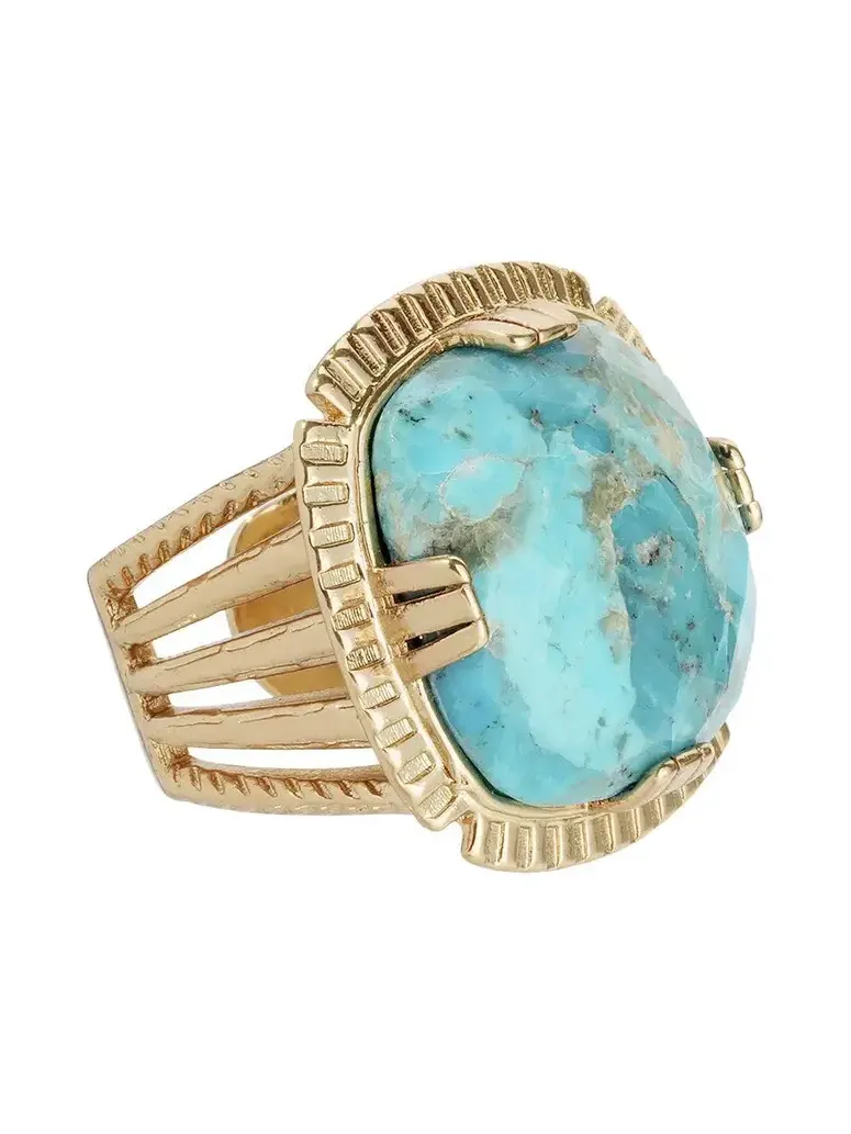 Blue Arty Chevaliere Ring