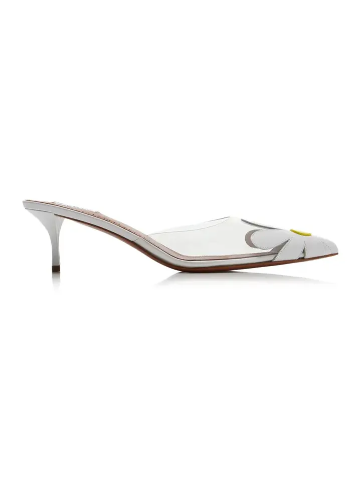 Alaïa Bloom Suede Pumps
