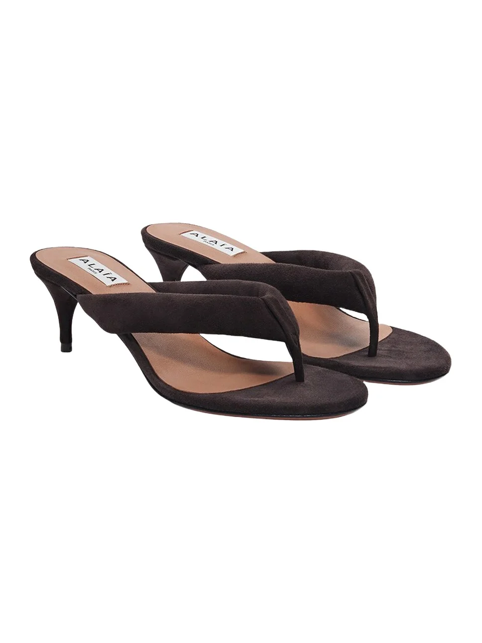 Padded Suede Sandals