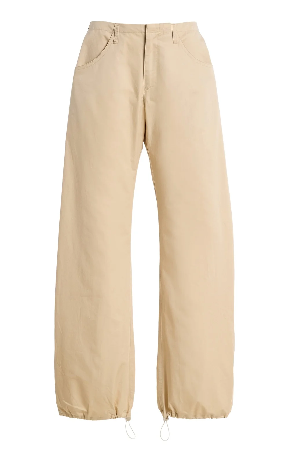 Isla Cinched Cotton Wide-Leg Pants Isla Cinched Cotton Wide-Leg Pants