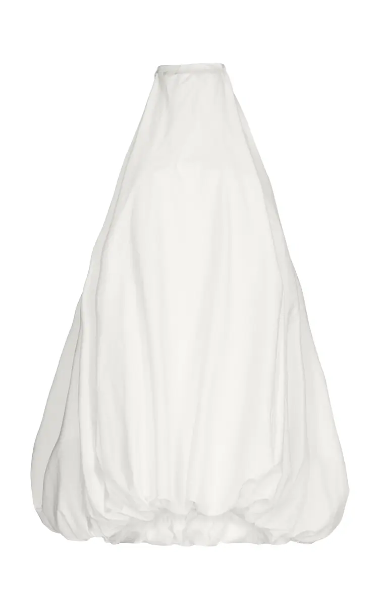 Alaïa Balloon Cotton-Poplin Mini Dress | Thumbnail 5 Alaïa Balloon Cotton-Poplin Mini Dress | Thumbnail 5