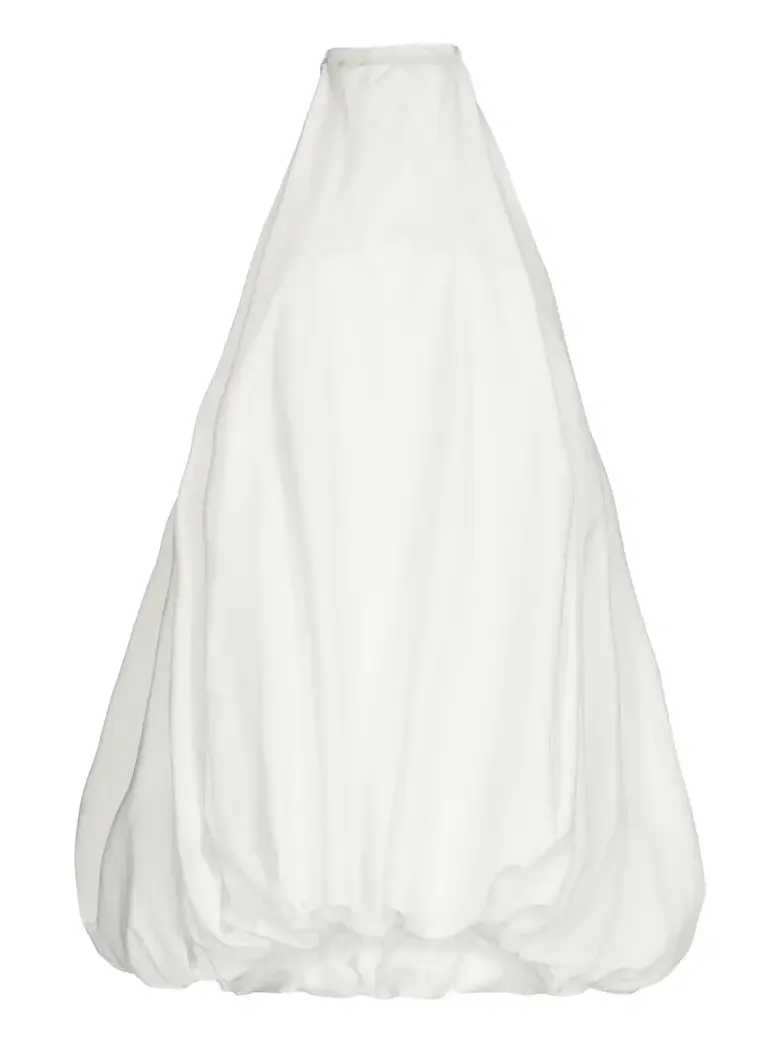 Balloon Cotton-Poplin Mini Dress Balloon Cotton-Poplin Mini Dress