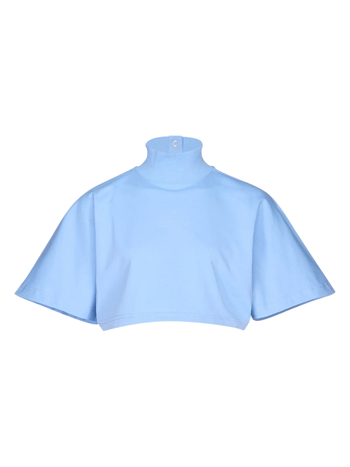 ALAÏA Oversized Cropped Cotton T-Shirt