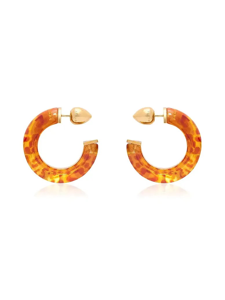 Alaïa Edge Hoop Earrings