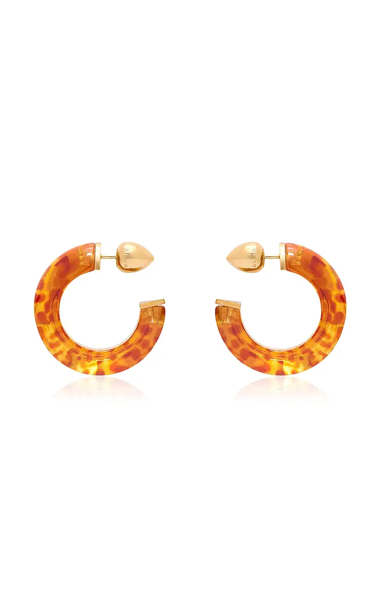 Alaïa Edge Hoop Earrings