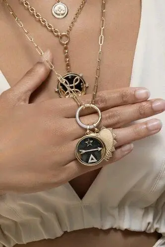 Foundrae Diamond Classic Fob Clip Open Chain - 24in | Thumbnail 3