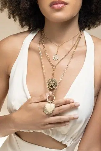 Foundrae Diamond Classic Fob Clip Open Chain - 24in | Thumbnail 4