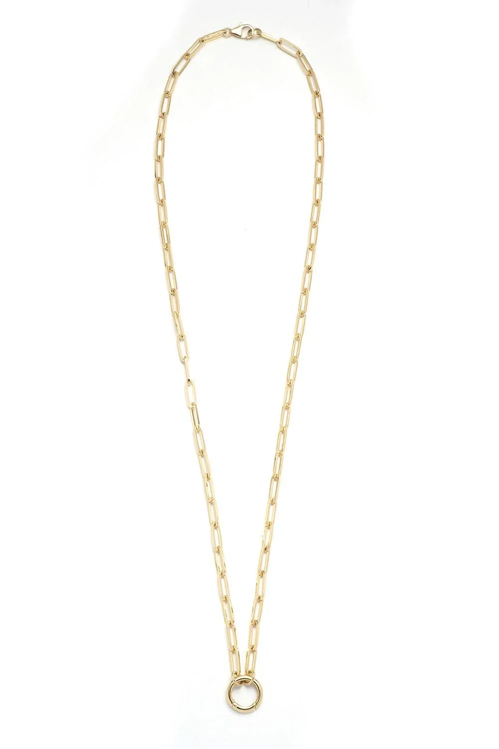 Diamond Classic Fob Clip Open Chain - 24in Diamond Classic Fob Clip Open Chain - 24in