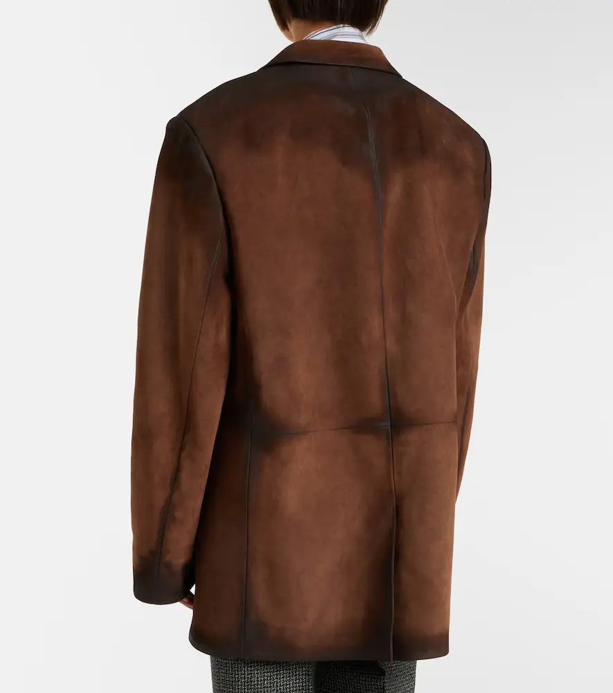 Acne Studios Suede blazer | Thumbnail 2 Acne Studios Suede blazer | Thumbnail 2